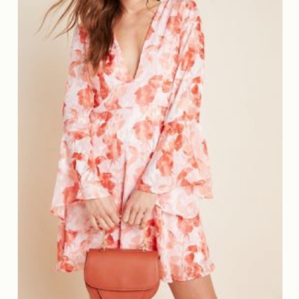AMORA BURNOUT MINI DRESS